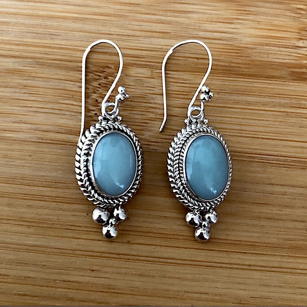 $48  BA SUARTI  Designer Estate Earrings  Sterling  Marked 925 BA INDONESIA